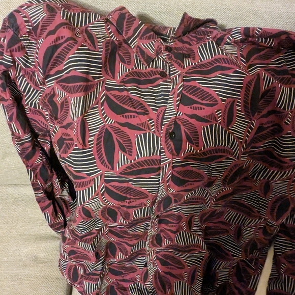 Desigual Long Sleeve Floral Pattern XXL Slim Fit - Picture 3 of 11